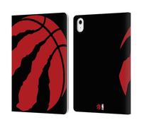 Head Case Designs Officially Licensed NBA Oversized Toronto Raptors Logo Leather Wallet Case Compatible With Apple iPad Air 11 2020/2022/2024/2025