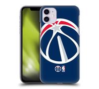 Head Case Designs Officially Licensed NBA Oversized Washington Wizards Logo Hard Back Case Compatible With Apple iPhone 11