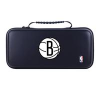 Head Case Designs Officially Licensed NBA Primary Brooklyn Nets Logo Hard Storage Travel Carry Case Compatible With Legion Go