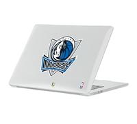Head Case Designs Officially Licensed NBA Primary Dallas Mavericks Logo Clear Hard Crystal Armour Laptop Case Compatible with MacBook Air 13.6" A2681/A3113/A3240 2022/2024/2025