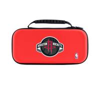 Head Case Designs Officially Licensed NBA Primary Houston Rockets Logo Red Hard Storage Travel Carry Case Compatible With Nintendo Switch 2