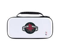 Head Case Designs Officially Licensed NBA Primary Houston Rockets Logo White Hard Storage Travel Carry Case Compatible With Nintendo Switch 2