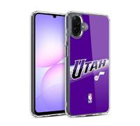 Head Case Designs Officially Licensed NBA Purple Design Utah Jazz Logo Gel Case [Military Grade Protection] Compatible With Samsung Galaxy A07 4G