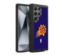 Head Case Designs Officially Licensed NBA Purple Phoenix Suns Logo Ultra-Armoured Shockproof Case [Military Grade Protection] Compatible With Samsung Galaxy S24 Ultra 5G