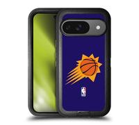 Head Case Designs Officially Licensed NBA Purple Phoenix Suns Logo Ultra-Armoured Shockproof Case [Military Grade Protection] Compatible With Google Pixel 9 / Pixel 9 Pro