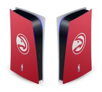 Head Case Designs Officially Licensed NBA Red Atlanta Hawks Logo Vinyl Faceplate Sticker Gaming Skin Decal Cover Compatible With Sony PlayStation 5 PS5 Digital Edition Console