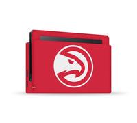Head Case Designs Officially Licensed NBA Red Atlanta Hawks Logo Vinyl Sticker Gaming Skin Decal Cover Compatible With Nintendo Switch Console & Dock