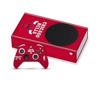 Head Case Designs Officially Licensed NBA Red Design Chicago Bulls Logo Vinyl Sticker Gaming Skin Decal Cover Compatible With Xbox Series S Console and Controller Bundle