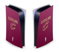 Head Case Designs Officially Licensed NBA Red Design Cleveland Cavaliers Logo Vinyl Faceplate Sticker Gaming Skin Decal Cover Compatible With Sony PlayStation 5 PS5 Digital Edition Console