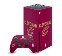 Head Case Designs Officially Licensed NBA Red Design Cleveland Cavaliers Logo Vinyl Sticker Gaming Skin Decal Cover Compatible With Xbox Series X