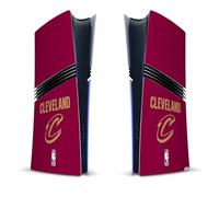 Head Case Designs Officially Licensed NBA Red Design Cleveland Cavaliers Logo Vinyl Sticker Gaming Skin Decal Cover Compatible With Sony PlayStation 5 PS5 Pro Digital Edition Console