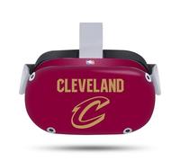 Head Case Designs Officially Licensed NBA Red Design Cleveland Cavaliers Logo Vinyl Sticker Skin Decal Cover Compatible With Meta Quest 2