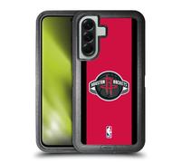 Head Case Designs Officially Licensed NBA Red Design Houston Rockets Logo Ultra-Armoured Shockproof Case [Military Grade Protection] Compatible With Samsung Galaxy A56 5G