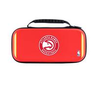 Head Case Designs Officially Licensed NBA Red Design Text Atlanta Hawks Logo Red Hard Storage Travel Carry Case Compatible With Nintendo Switch 2