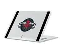 Head Case Designs Officially Licensed NBA Red Design Text Houston Rockets Logo Clear Hard Crystal Armour Laptop Case Compatible with MacBook Air 13.6" A2681/A3113/A3240 2022/2024/2025