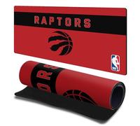 Head Case Designs Officially Licensed NBA Red Design Toronto Raptors Logo 23.62 x 11.81 x 0.12 inches (600 x 300 mm) - L Gaming Office Desk PC Keyboard Mouse Mat Pad