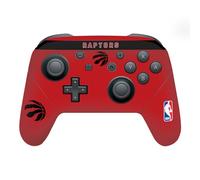Head Case Designs Officially Licensed NBA Red Design Toronto Raptors Logo Vinyl Sticker Gaming Skin Decal Cover Compatible With Nintendo Switch Pro Controller