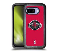 Head Case Designs Officially Licensed NBA Red Houston Rockets Logo Ultra-Armoured Shockproof Case [Military Grade Protection] Compatible With Google Pixel 9A