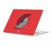Head Case Designs Officially Licensed NBA Red Portland Trail Blazers Logo Clear Hard Crystal Armour Laptop Case Compatible with MacBook Air 13.6" A2681/A3113/A3240 2022/2024/2025