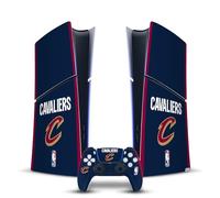 Head Case Designs Officially Licensed NBA Retro Design Cleveland Cavaliers Logo Vinyl Gaming Skin Decal Compatible With Sony PlayStation 5 PS5 Slim Digital Edition Console & DualSense Controller