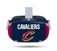 Head Case Designs Officially Licensed NBA Retro Design Cleveland Cavaliers Logo Vinyl Sticker Skin Decal Cover Compatible With Meta Quest 2
