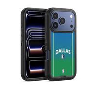 Head Case Designs Officially Licensed NBA Retro Design Dallas Mavericks Logo Ultra-Armoured Shockproof Case [Military Grade Protection] Compatible With Apple iPhone 17 Pro Max