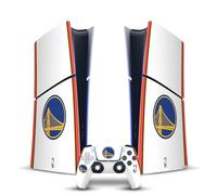 Head Case Designs Officially Licensed NBA Retro Design Golden State Warriors Logo Vinyl Gaming Skin Decal Compatible With Sony PlayStation 5 PS5 Slim Digital Edition Console & DualSense Controller