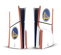 Head Case Designs Officially Licensed NBA Retro Design Golden State Warriors Logo Vinyl Sticker Gaming Skin Decal Cover Compatible With Sony PlayStation 5 PS5 Slim Disc Edition Console