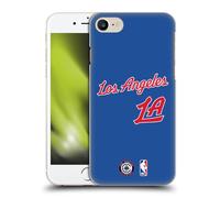 Head Case Designs Officially Licensed NBA Retro Design Los Angeles Clippers Logo Hard Back Case Compatible With Apple iPhone 7/8 / SE 2020 & 2022