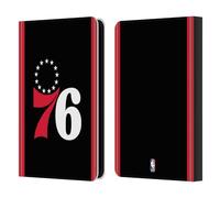 Head Case Designs Officially Licensed NBA Retro Design Philadelphia 76ers Logo Leather Wallet Case Compatible With Kindle Paperwhite 5 (2021)