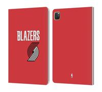 Head Case Designs Officially Licensed NBA Retro Design Portland Trail Blazers Logo Leather Wallet Case Compatible With Apple iPad Pro 11 2020/2021 / 2022