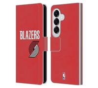 Head Case Designs Officially Licensed NBA Retro Design Portland Trail Blazers Logo Leather Wallet Case Compatible With Samsung Galaxy S26