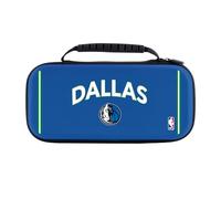 Head Case Designs Officially Licensed NBA Retro Design Text Dallas Mavericks Logo Blue Hard Storage Travel Carry Case Compatible With Nintendo Switch 2