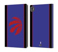 Head Case Designs Officially Licensed NBA Retro Design Toronto Raptors Logo Leather Wallet Case Compatible With Apple iPad Pro 11 M4/M5 2024/2025