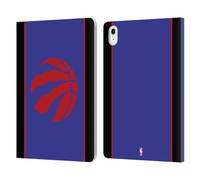 Head Case Designs Officially Licensed NBA Retro Design Toronto Raptors Logo Leather Wallet Case Compatible With Apple iPad Air 11 2020/2022/2024/2025