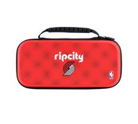 Head Case Designs Officially Licensed NBA Rip City Design Text Portland Trail Blazers Logo Red Hard Storage Travel Carry Case Compatible With Nintendo Switch 2