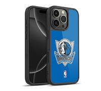 Head Case Designs Officially Licensed NBA Royal Blue Dallas Mavericks Logo Gel Armour Case [Military Grade Protection] Compatible With Apple iPhone 16 Pro