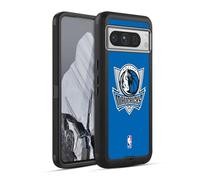 Head Case Designs Officially Licensed NBA Royal Blue Dallas Mavericks Logo Ultra-Armoured Shockproof Case [Military Grade Protection] Compatible With Google Pixel 8 Pro