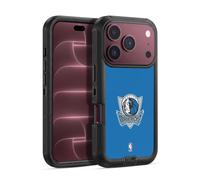 Head Case Designs Officially Licensed NBA Royal Blue Dallas Mavericks Logo Ultra-Armoured Shockproof Case [Military Grade Protection] Compatible With Apple iPhone 18 Pro Max