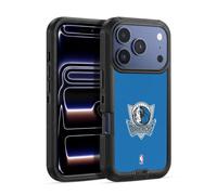Head Case Designs Officially Licensed NBA Royal Blue Dallas Mavericks Logo Ultra-Armoured Shockproof Case [Military Grade Protection] Compatible With Apple iPhone 17 Pro Max