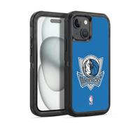 Head Case Designs Officially Licensed NBA Royal Blue Dallas Mavericks Logo Ultra-Armoured Shockproof Case [Military Grade Protection] Compatible With Apple iPhone 15