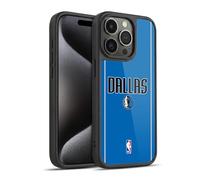 Head Case Designs Officially Licensed NBA Royal Blue Design Dallas Mavericks Logo Gel Armour Case [Military Grade Protection] Compatible With Apple iPhone 15 Pro