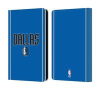 Head Case Designs Officially Licensed NBA Royal Blue Design Dallas Mavericks Logo Leather Wallet Case Compatible With Amazon Kindle 11th Gen 6in 2022