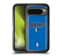 Head Case Designs Officially Licensed NBA Royal Blue Design Dallas Mavericks Logo Ultra-Armoured Shockproof Case [Military Grade Protection] Compatible With Google Pixel 9 Pro XL