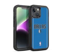 Head Case Designs Officially Licensed NBA Royal Blue Design Dallas Mavericks Logo Ultra-Armoured Shockproof Case [Military Grade Protection] Compatible With Apple iPhone 14