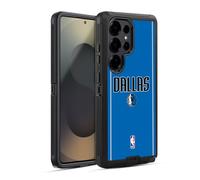 Head Case Designs Officially Licensed NBA Royal Blue Design Dallas Mavericks Logo Ultra-Armoured Shockproof Case [Military Grade Protection] Compatible With Samsung Galaxy S25 Ultra