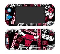 Head Case Designs Officially Licensed NBA Sticker Collage Chicago Bulls Vinyl Sticker Gaming Skin Decal Cover Compatible With Nintendo Switch Lite