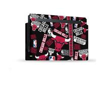 Head Case Designs Officially Licensed NBA Sticker Collage Chicago Bulls Vinyl Sticker Gaming Skin Decal Cover Compatible With Nintendo Switch Console & Dock