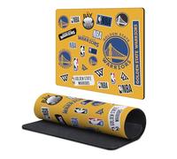 Head Case Designs Officially Licensed NBA Sticker Collage Golden State Warriors 9.84 x 11.81 x 0.12 inches (250 x 300 mm) - S Gaming Office Desk PC Keyboard Mouse Mat Pad