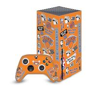 Head Case Designs Officially Licensed NBA Sticker Collage New York Knicks Vinyl Sticker Gaming Skin Decal Cover Compatible With Xbox Series X